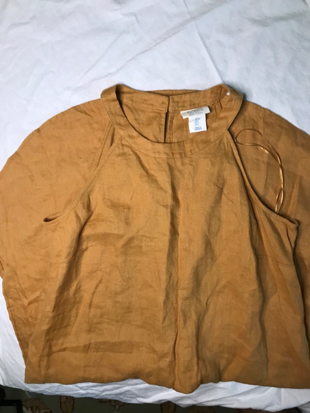 SIGRID OLSEN LINEN DRESS